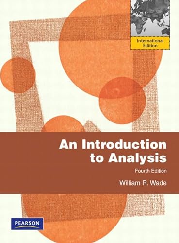 9780136153702: Introduction to Analysis:International Edition