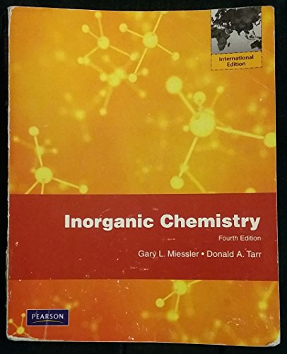 Beispielbild fr Inorganic Chemistry: International Edition zum Verkauf von Irish Booksellers