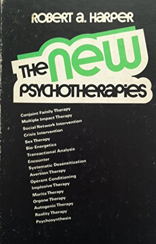 Stock image for The new psychotherapies (A Spectrum book ; S-358) for sale by HPB-Red