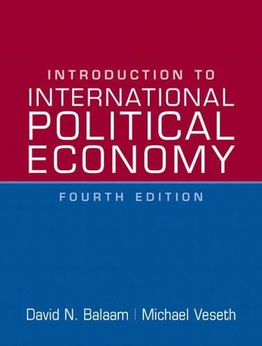 9780136155638: Introduction to International Political Economy (4th Edition)