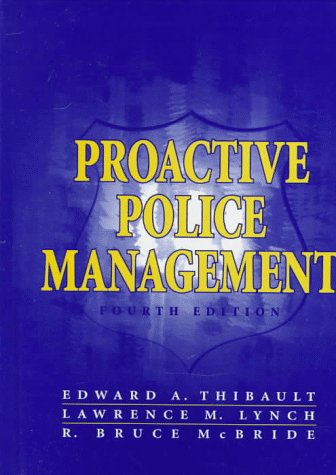 Imagen de archivo de Proactive Police Management a la venta por HPB-Red