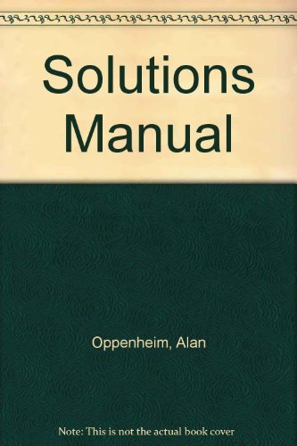 9780136169390: Solutions Manual