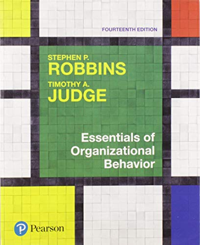 Beispielbild fr Essentials of Organizational Behavior Plus 2019 MyLab Management with Pearson eText -- Access Card Package zum Verkauf von Better World Books