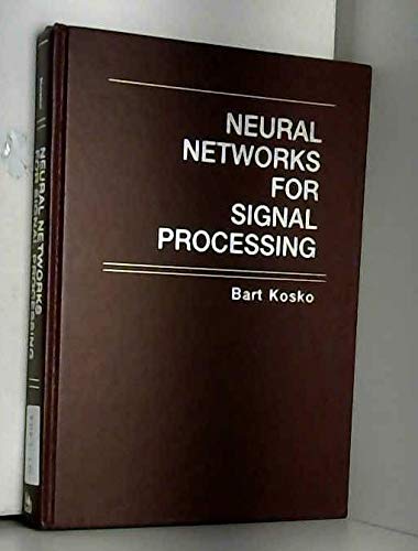 Imagen de archivo de Neural Networks for Signal Processing a la venta por HPB-Red