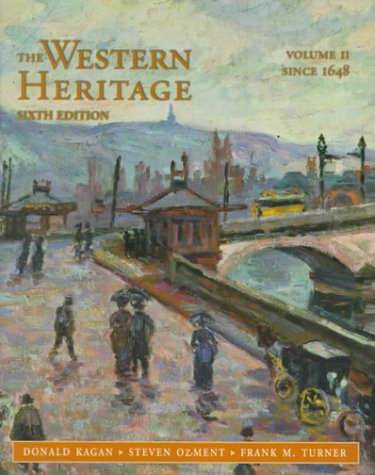 Imagen de archivo de Western Heritage, The Vol. II (Since 1648; Chpts. 13-31) a la venta por SecondSale