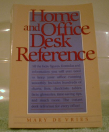 Beispielbild fr Home Office Desk Reference: Borders Press Edition zum Verkauf von Foundations