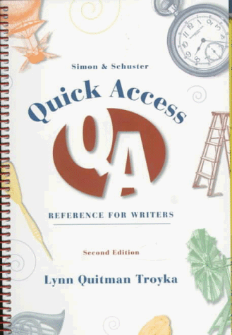 Stock image for Simon & Schuster Quick Access Reference for Writers for sale by Wonder Book