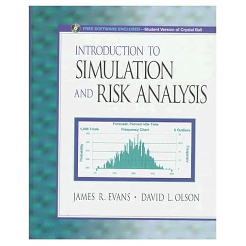 Beispielbild fr Introduction to Simulation and Risk Analysis zum Verkauf von BookHolders