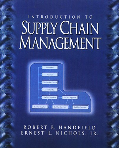 Beispielbild fr Introduction to Supply Chain Management zum Verkauf von Wonder Book