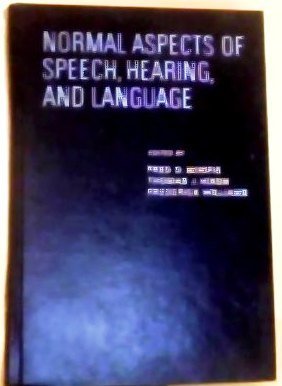 Beispielbild fr Normal Aspects of Speech, Hearing, and Language zum Verkauf von The Bookshop at Beech Cottage