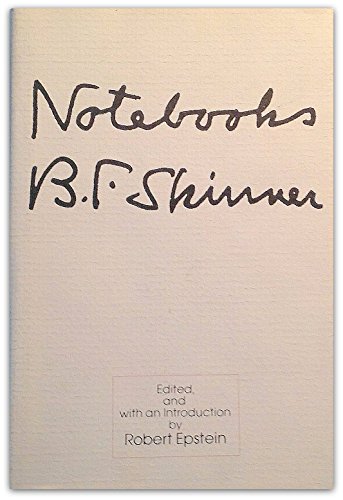 Stock image for Notebooks, B. F. Skinner for sale by Alien Bindings
