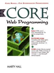 Imagen de archivo de Core Web Programming with CD-ROM a la venta por Better World Books: West