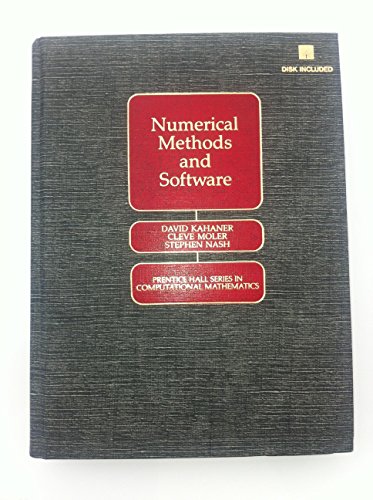 Imagen de archivo de Numerical Methods and Software a la venta por Better World Books