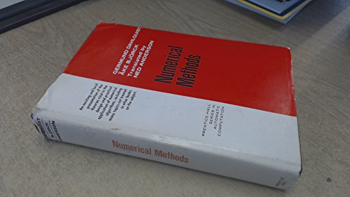 Stock image for NUMERICAL METHODS for sale by WONDERFUL BOOKS BY MAIL