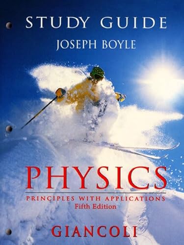 Stock image for Study Guide For Giancoli's Physics : Principles With Applications ; 9780136279440 ; 0136279449 for sale by APlus Textbooks