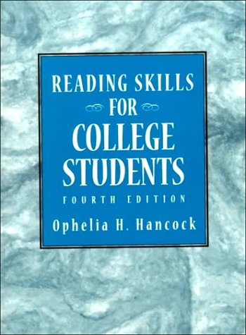 9780136283713: Reading Skills for College Students