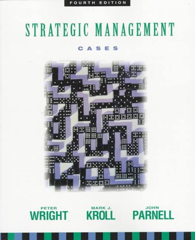 Beispielbild fr Strategic Management Cases zum Verkauf von Mispah books