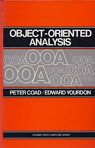 Imagen de archivo de Object-Oriented Analysis (Yourdon Press Computing Series) a la venta por Wonder Book