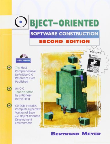 Beispielbild fr Object-Oriented Software Construction (Book/CD-ROM) (2nd Edition) zum Verkauf von BooksRun