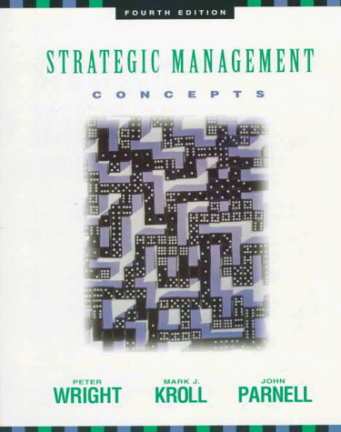 Imagen de archivo de Strategic Management: Concepts a la venta por Phatpocket Limited