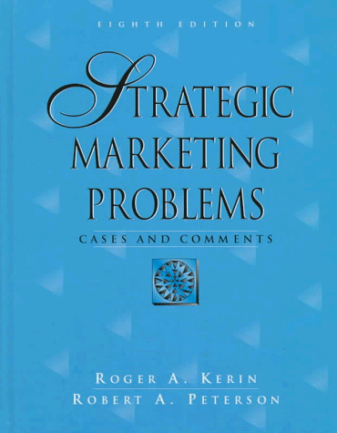 Beispielbild fr Strategic Marketing Problems zum Verkauf von Better World Books