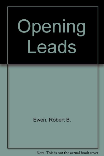 Stock image for opening leads for sale by Syber's Books