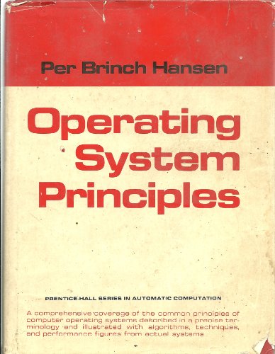 9780136378433: Operating Systems Principles (Prentice-Hall Series in Automatic Computation)