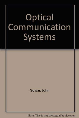 Beispielbild fr Optical Communication Systems zum Verkauf von WorldofBooks