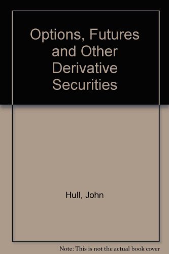 Imagen de archivo de Options, Futures, and Other Derivative Securities a la venta por ThriftBooks-Atlanta