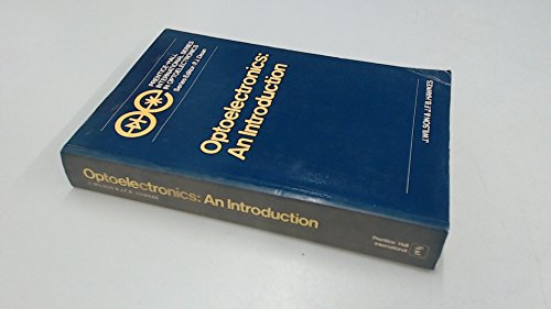 Optoelectronics (9780136383536) by John Wilson; John F.B. Hawkes