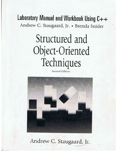 Stock image for Structured and object-oriented techniques: A laboratory manual and wor for sale by Hawking Books