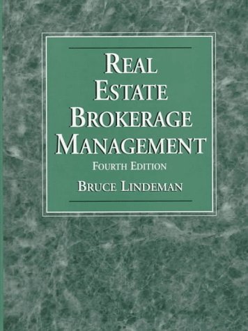 9780136396345: Real Estate Brokerage Management