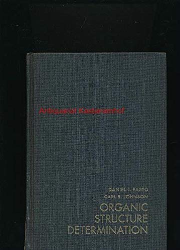 Beispielbild fr Organic Structure Determination (Prentice-Hall International Series in Chemistry) zum Verkauf von Wonder Book