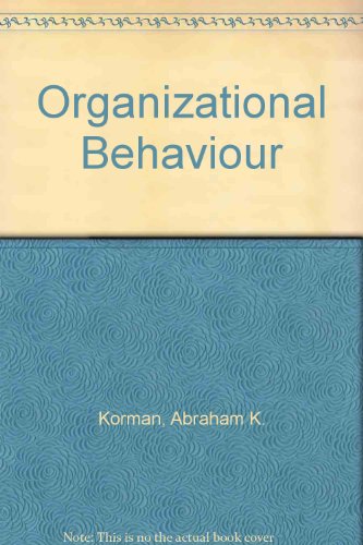 9780136409380: Organizational Behavior