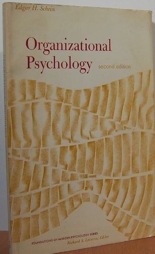 Beispielbild fr Organizational Psychology (Foundations of Modern Psychology) zum Verkauf von AwesomeBooks