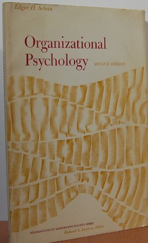 9780136411260: Organizational Psychology (Foundations of Modern Psychology)