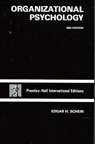 9780136411925: Organizational Psychology: International Edition