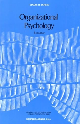 Beispielbild fr Organizational Psychology (3rd Edition) zum Verkauf von Wonder Book