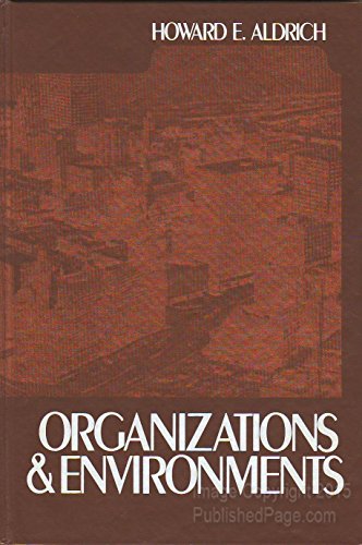 Organizations and Environments