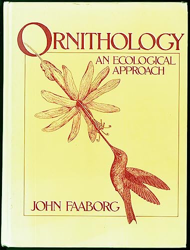 Beispielbild fr Ornithology : An Ecological Approach zum Verkauf von Better World Books