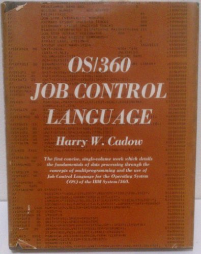 9780136429265: O.S./360 Job Control Language