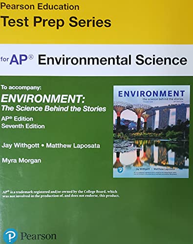 Stock image for Pearson Education Test Prep Series - for AP Environmental Science for sale by BooksRun