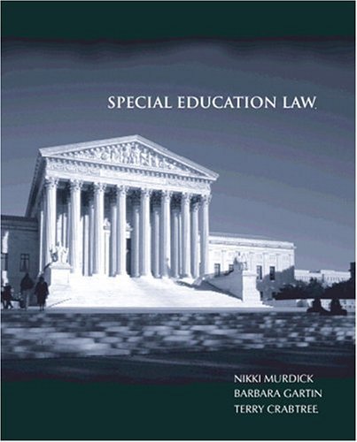 Beispielbild fr Special Education Law zum Verkauf von Wonder Book