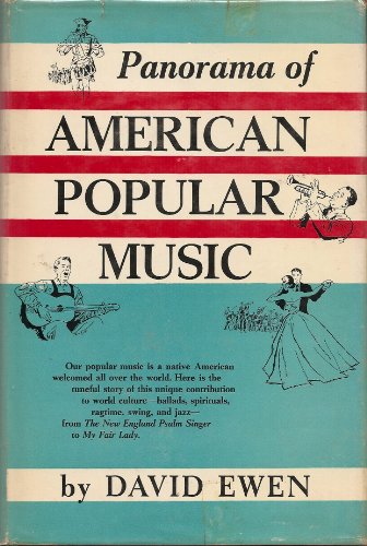 Beispielbild fr Panorama of American Popular Music: The Story of Our National Ballads and Folk Songs, the Songs of Tin Pan Alley, Broadway and Hollywood, New orleans zum Verkauf von Better World Books