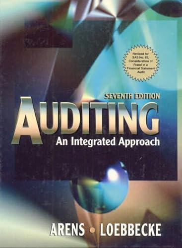 Stock image for Auditing for sale by Better World Books