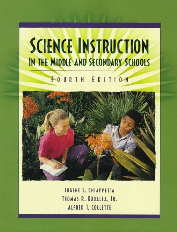 Beispielbild fr Science Instruction in the Middle and Secondary Schools zum Verkauf von HPB-Red
