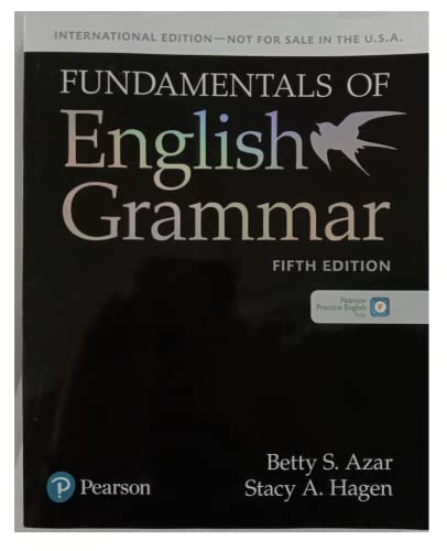 9780136534495: Fundamentals of English Grammar SB/App International Edition