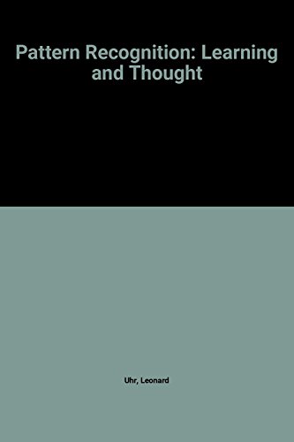 9780136540953: Pattern Recognition: Learning and Thought