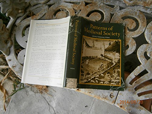 Stock image for Patterns of Medieval Society for sale by Better World Books