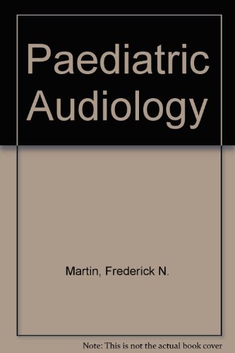 Stock image for Pediatric Audiology for sale by Wonder Book